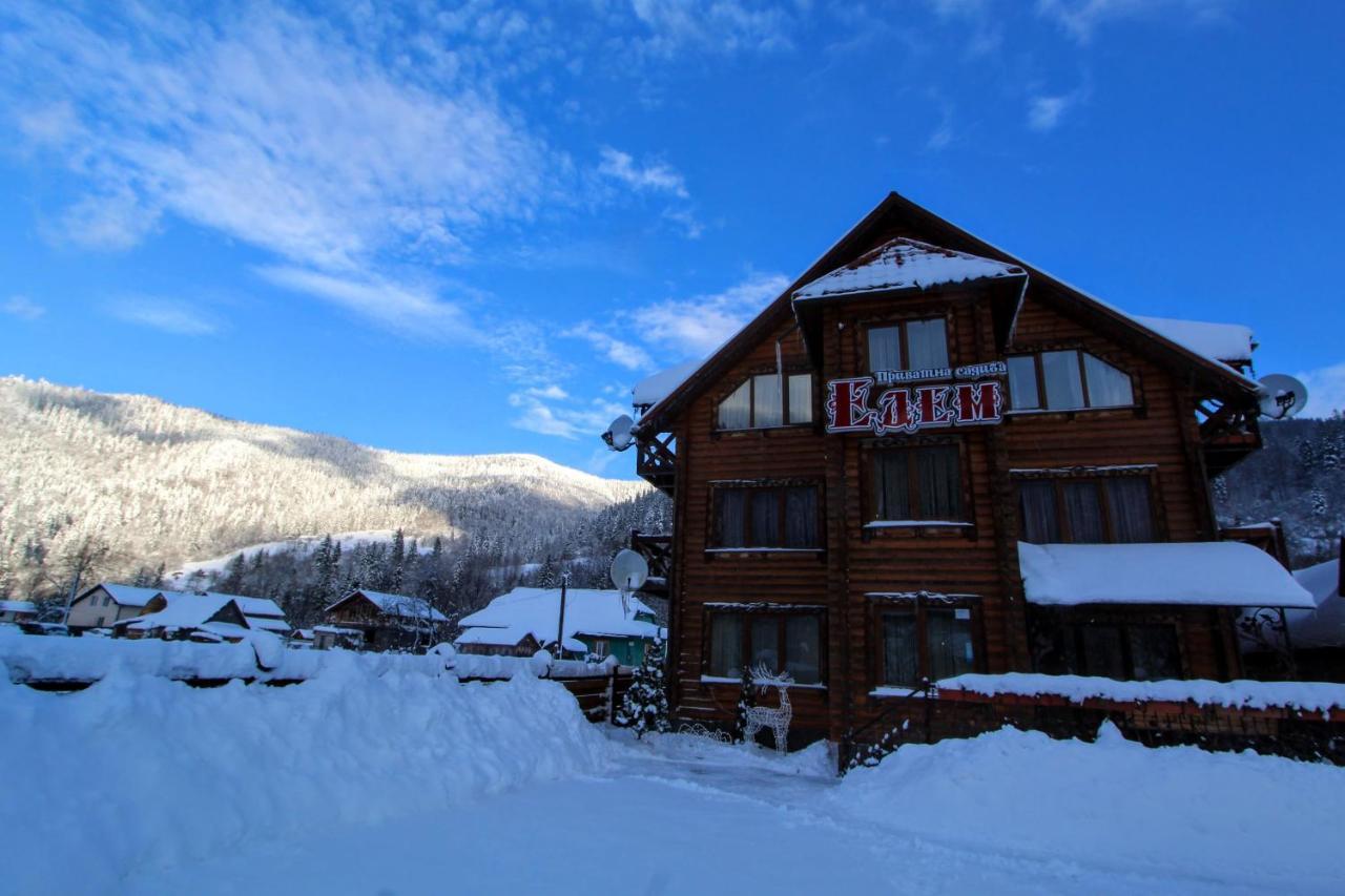 Затишний Готель "Едем" Mykulychyn Esterno foto